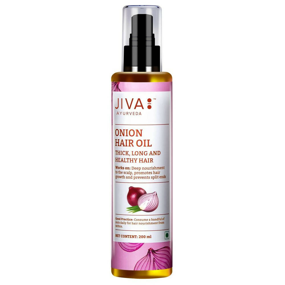 Jiva Ayurveda Onion Hair Oil | Grocsy
