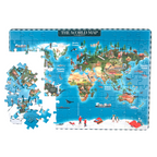 Nesta Toys World Map Jigsaw Puzzle for Kids, Jumbo Floor Puzzle, Educational Toy (6+ Years) | Grocsy