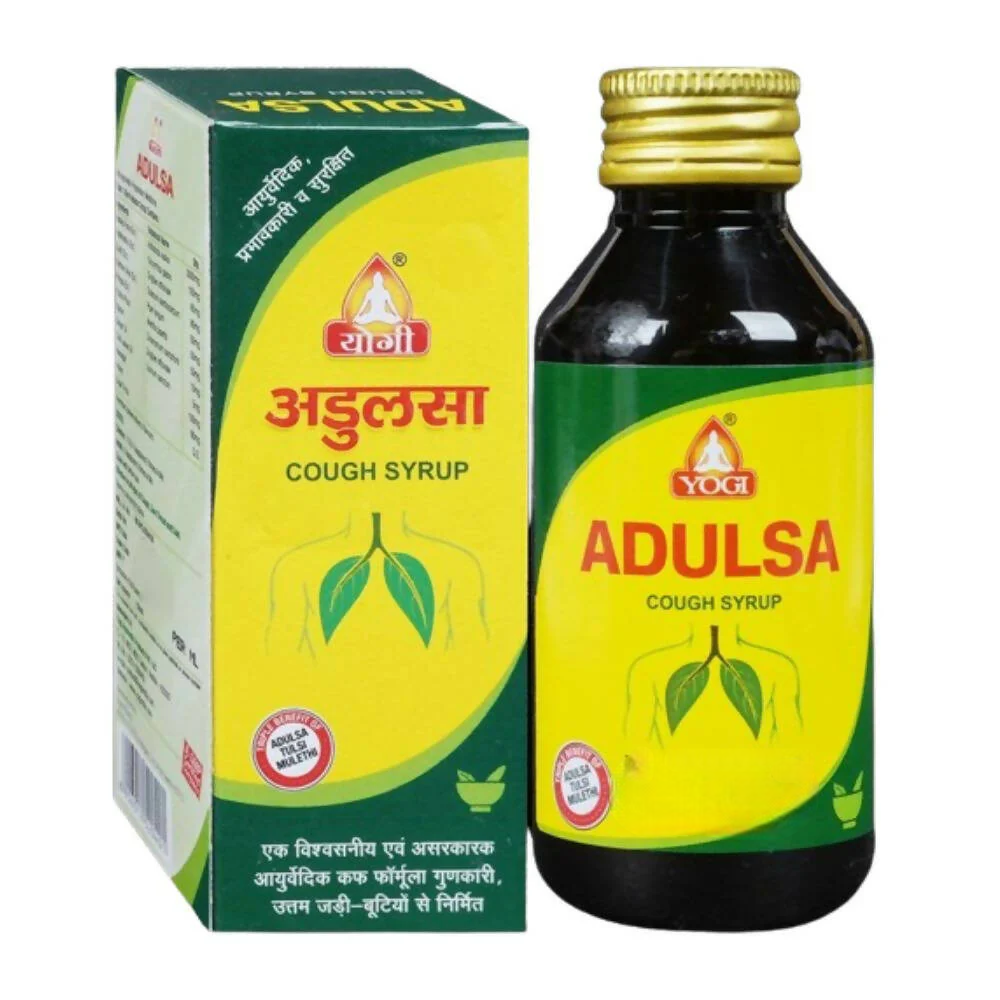Yogi Adulsa Ayurvedic Cough Syrup | Grocsy