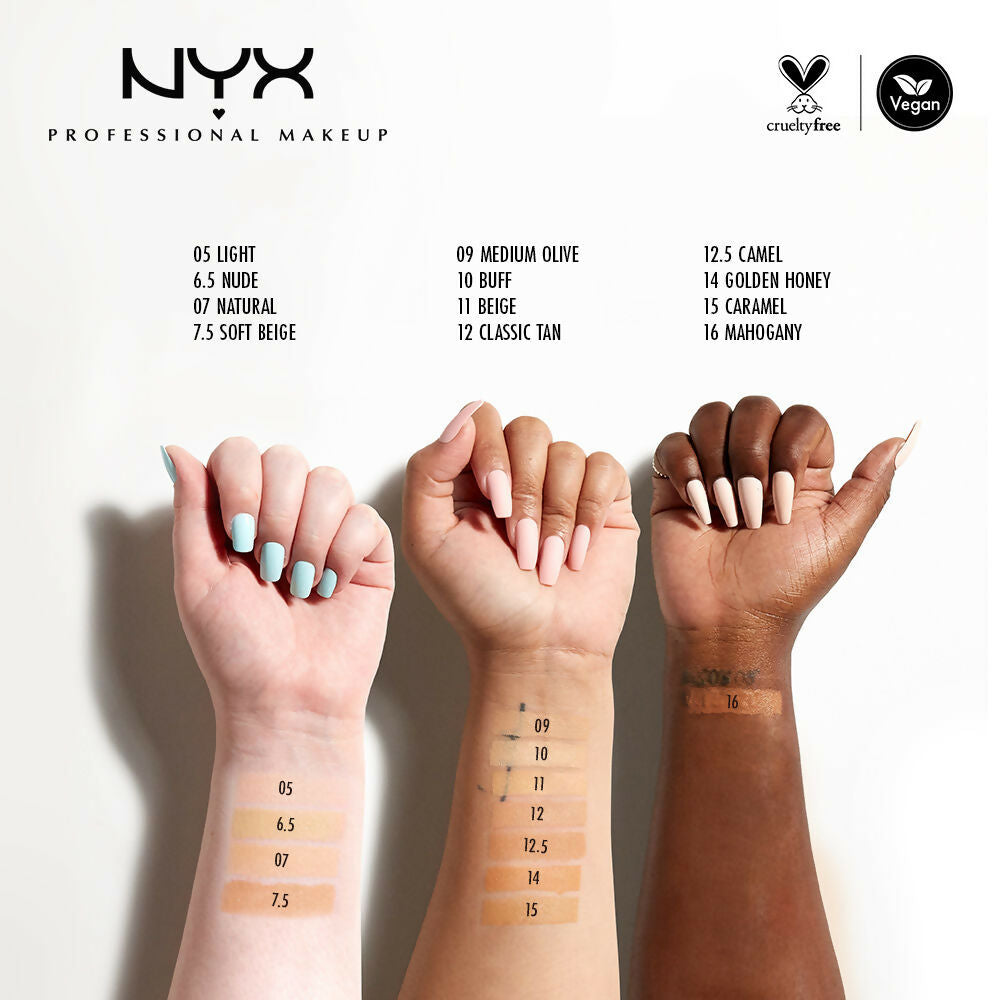 NYX Professional Makeup Total Control Pro Drop Foundation - Nude | Grocsy