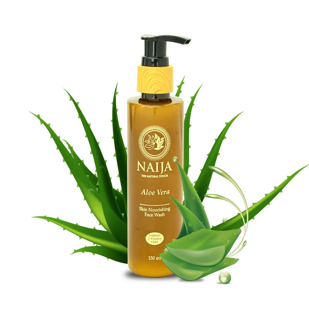 Naija Aloe Vera Skin Nourishing Face Wash | Grocsy
