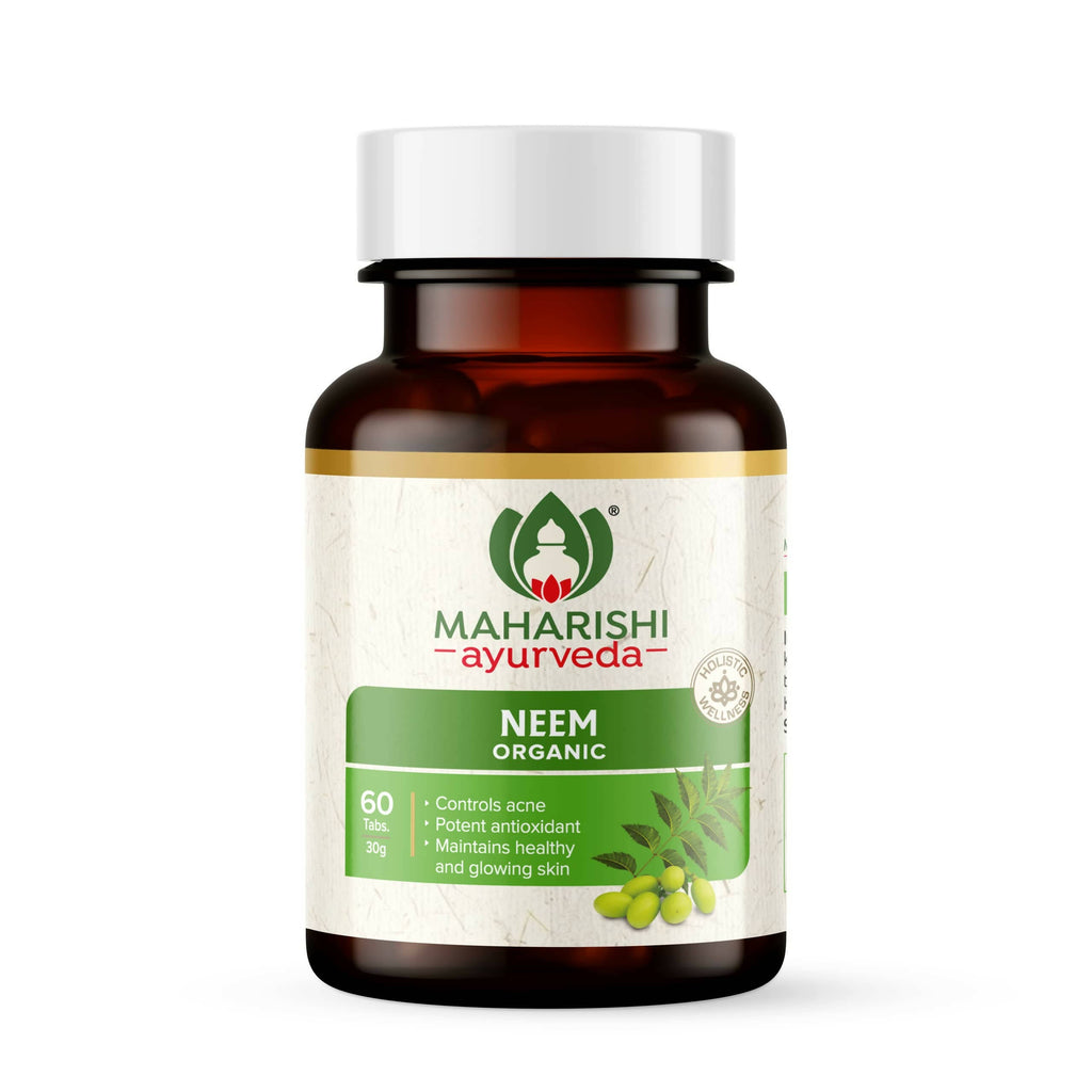 Maharishi Ayurveda Organic Neem Tablets | Grocsy