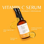 Deconstruct Sun Protect Duo 10% Vitamin C Face Serum + Gel Sunscreen, Get Glowing Skin with Sun Protection, No White Cast, Non Irritating & Lightweight | Grocsy
