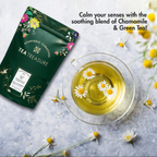 Tea Treasure Chamomile Loose Leaf Green Tea | Grocsy