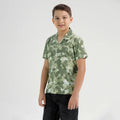 Chilins Boys Printed Resort Beach Regular Fit Shirt | Grocsy