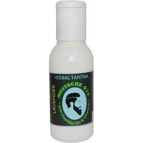 Herbal Tantra Lavender Mustache Oil | Grocsy