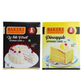 BAKERS Sponge Cake Mix Combo - White Forest & Pineapple | Grocsy