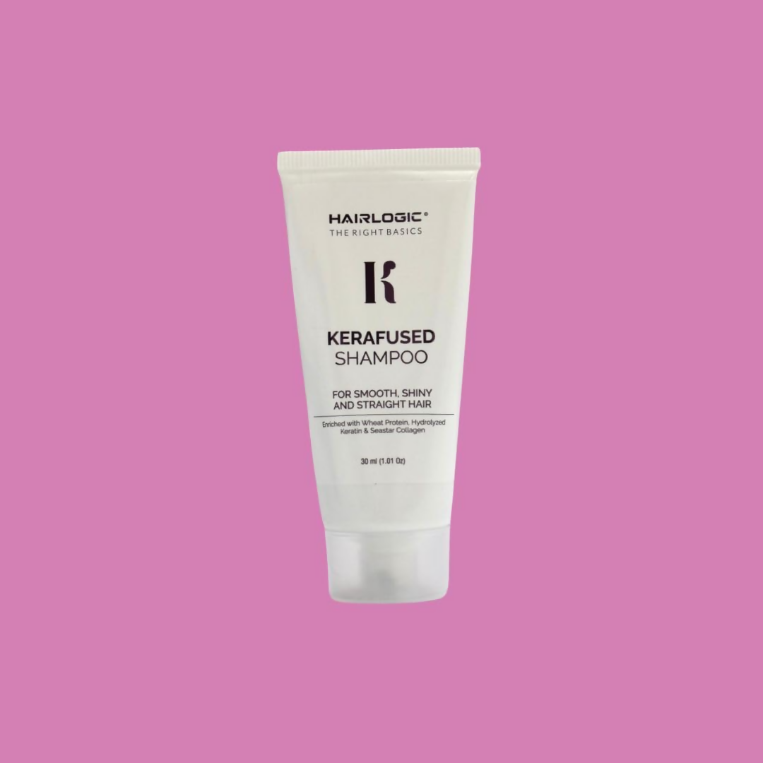 Hair Logic Kerafused Shampoo For Frizzy Hair Ideal for Men & Women | Grocsy