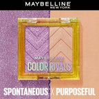 Maybelline New York Color Rivals Longwear Eyeshadow Duo - Spontenous X Purposeful | Grocsy