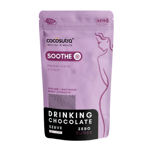 Cocosutra Lite - Soothe - Sugar Free Drinking Chocolate Mix | Grocsy