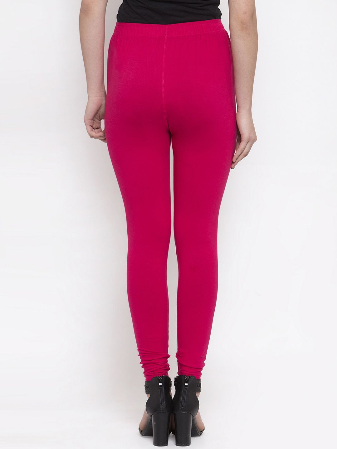 TAG 7 Women Pack Of 2 Solid Churidar-Length Leggings | Grocsy