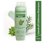 Naturali Dandruff Defence Shampoo With Cactus Extract, Tea Tree Oil & Climbazole | Grocsy