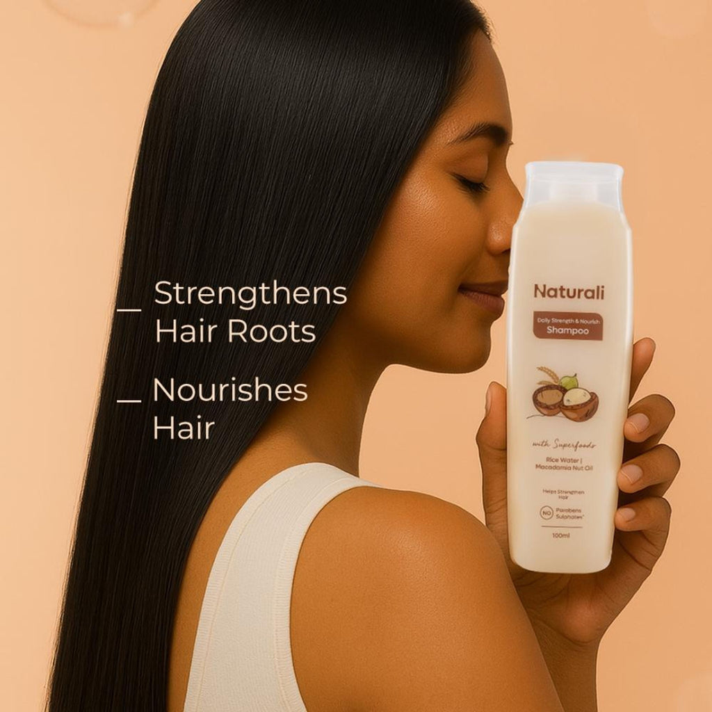 Naturali Daily Strength & Nourish Shampoo, Nourishes & Strengthens Hair | Grocsy