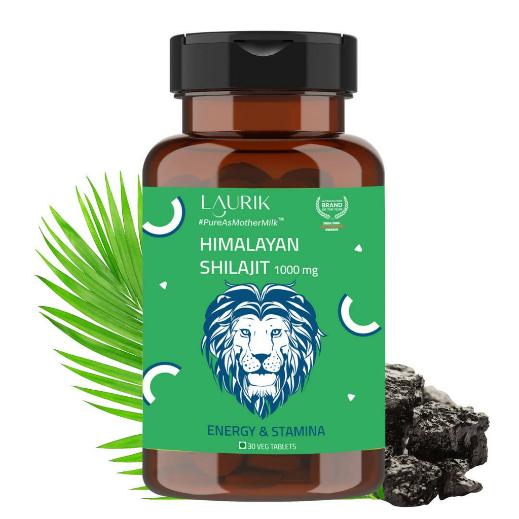 Laurik Himalayan Sj 1000Mg Tablets| Sj Tablets Boosts Stamina, Strength And Support Vitality | Grocsy