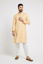 Ethnic India Yellow Men's Kurta | Grocsy