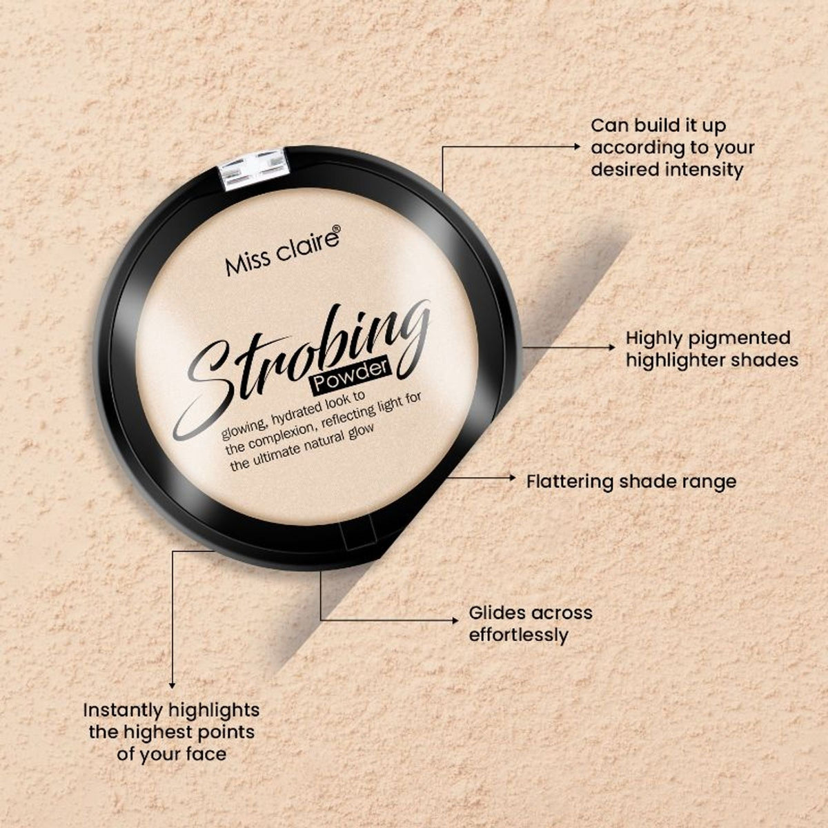 Miss Claire Strobing Powder - 4 | Grocsy