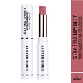 Lyon Beauty Stay True Lipfinity Non Transfer Matte Lipstick - Nude Rose 02 | Grocsy