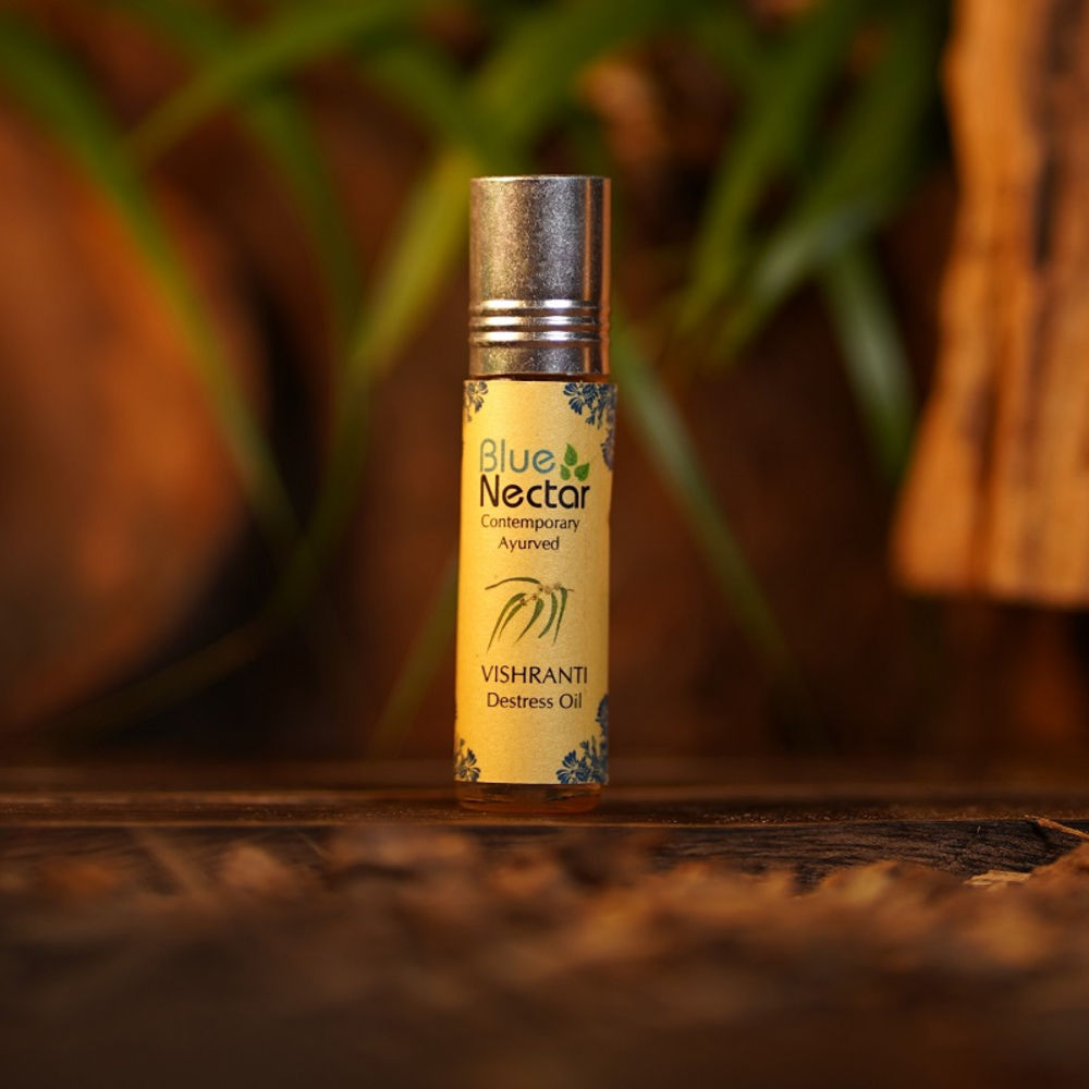 Blue Nectar Vishranti Destress Oil | Grocsy