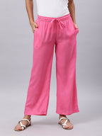 Souchii Pink Liva Palazzos | Grocsy
