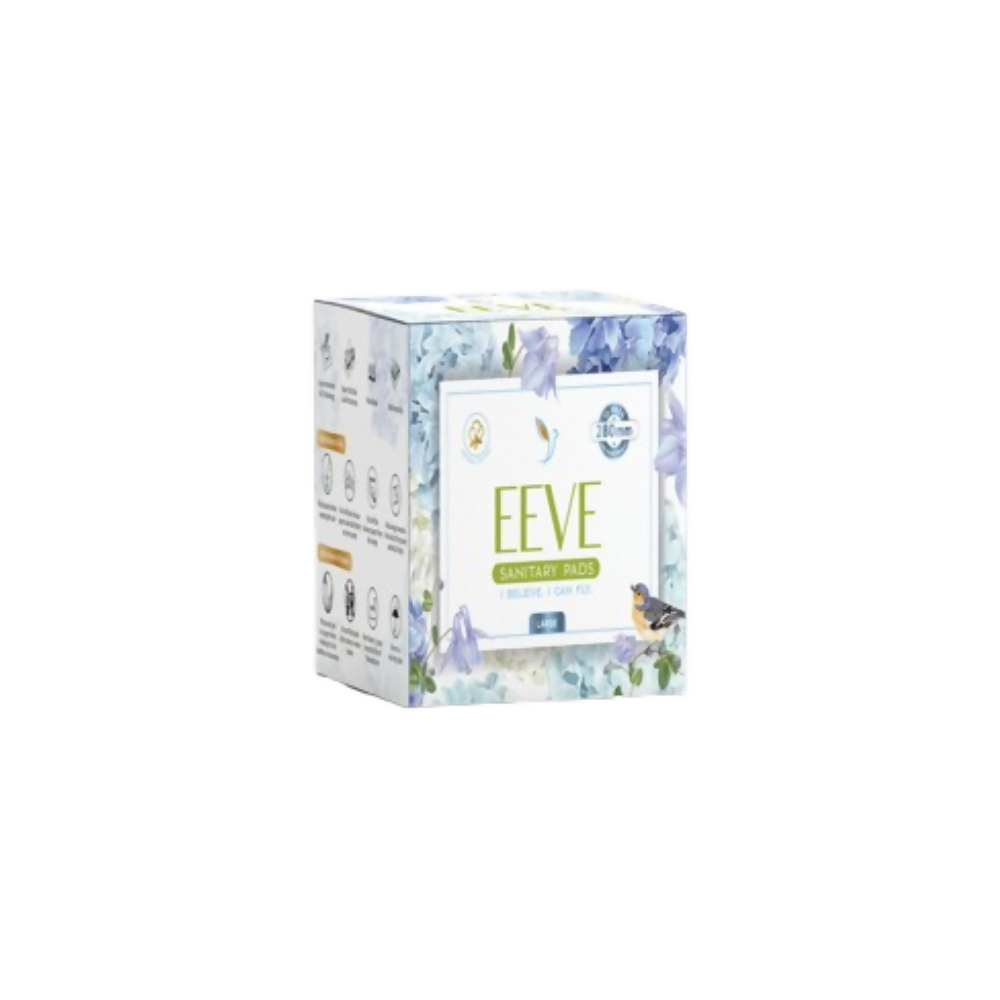 Herbs & Hills Eeve Graphene Sanitary Napkin Large | Grocsy