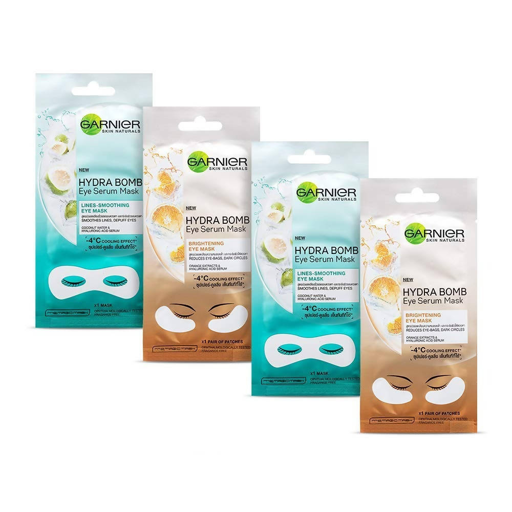 Garnier Garnier Eye Serum Masks Combo | Grocsy
