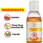 Vigini Plus Natural Actives Fiery Hot Men's Performance Lubricant Delay Oil | Grocsy
