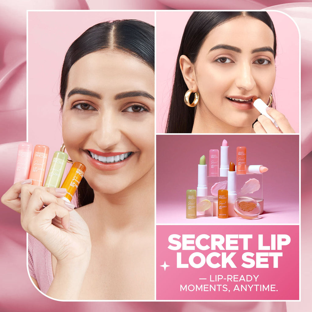 Hilary Rhoda Secret Lip Lock Set - Set Of 4 | Grocsy