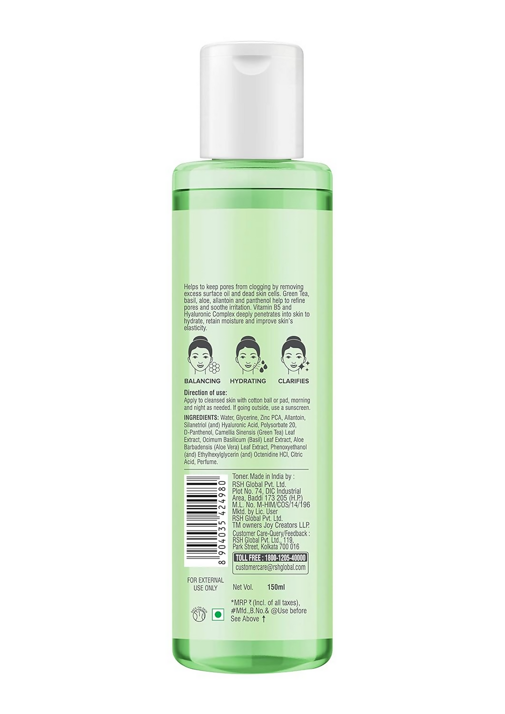 Joy Revivify Green Tea Face Toner | Grocsy