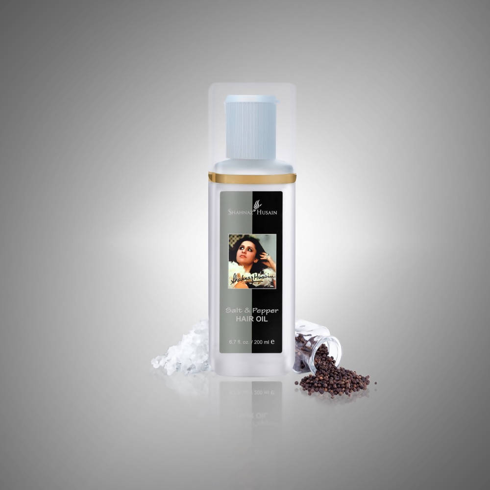 Shahnaz Husain Salt & Pepper Hair Oil | Grocsy