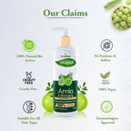 VI-JOHN Prakritik Amla & Bhringraj Shampoo For Strengthening, Made With 100% Natural Bio Actives | Grocsy