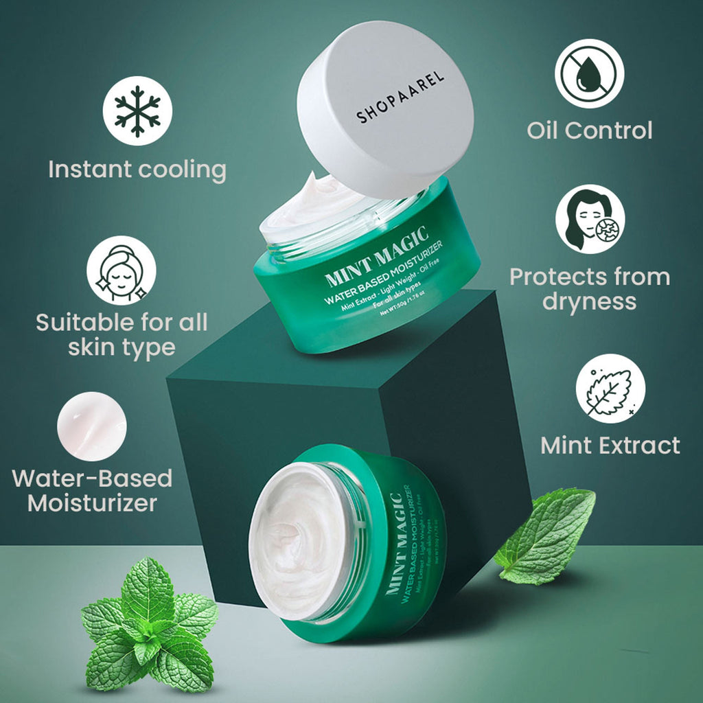 Shopaarel Mint Magic Waterbased Moisturizer | Grocsy