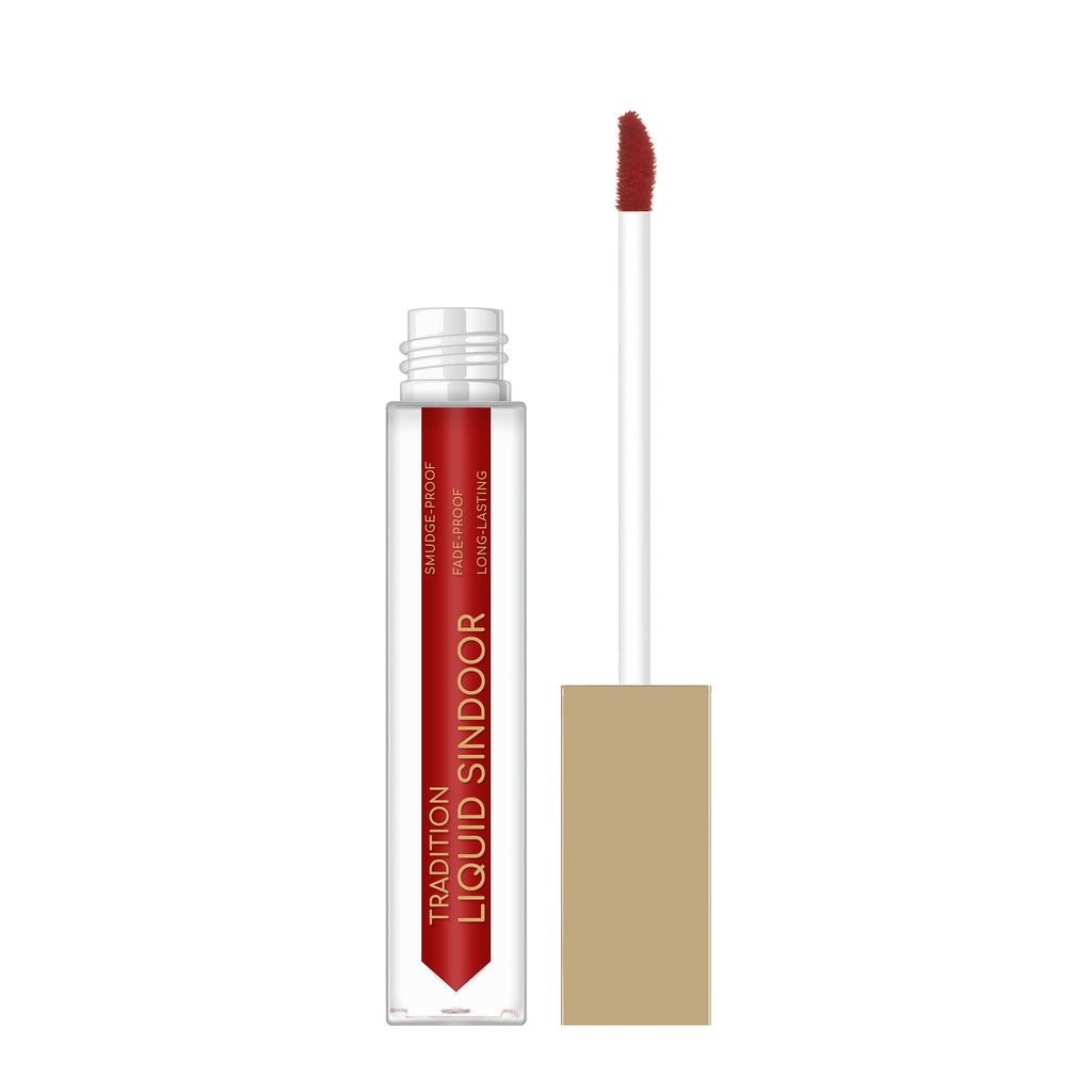 Swiss Beauty Tradition Liquid Sindoor - Hot Red Color - 01 | Grocsy