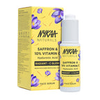 Nykaa Naturals 10% Vitamin C Radiant-C Glow Serum to Fade Dark Spots & Brighten Dull, Tired Skin | Grocsy