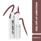 Makeup Revolution Lip Shift Ink Peel Off Lipliner Stain - Espress-Oh! | Grocsy