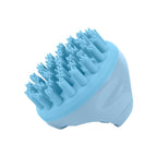 Scalppie Pro Silicon Hair Scalp Massager & Shampoo Brush Scrub - Hair Growth & Anti Dandruff - Blue | Grocsy
