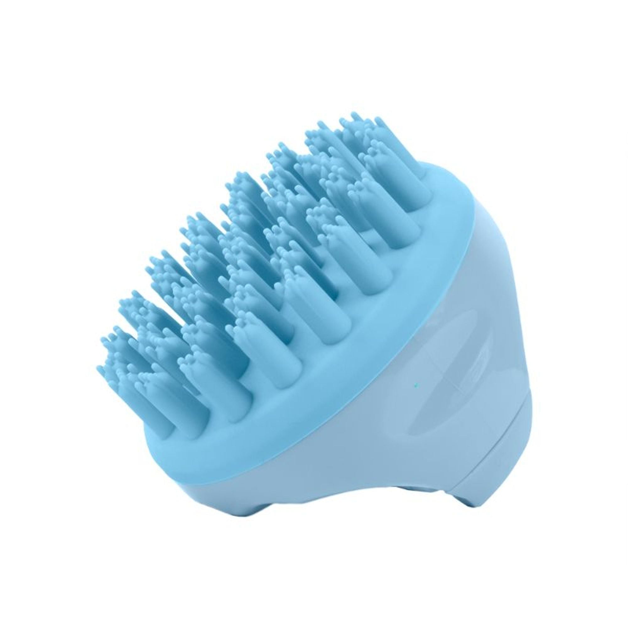 Scalppie Pro Silicon Hair Scalp Massager & Shampoo Brush Scrub - Hair Growth & Anti Dandruff - Blue | Grocsy