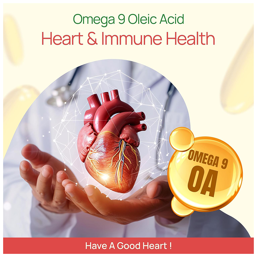 Bliss Welness Heart, Brain & Skin Health Penta Omega Veg Softgel | Grocsy