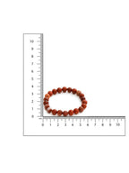 Red Jasper Elastic Bracelet - Ruby Raang | Grocsy