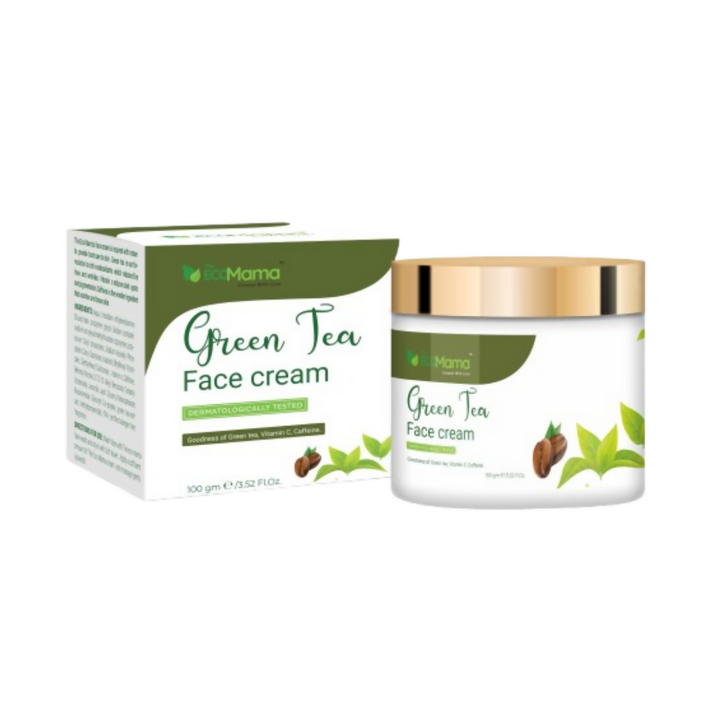 The Eco Mama Green Tea Face Cream | Grocsy