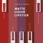 CUFFS N LASHES Matte Liquid Lipstick - 12 Sirius | Grocsy