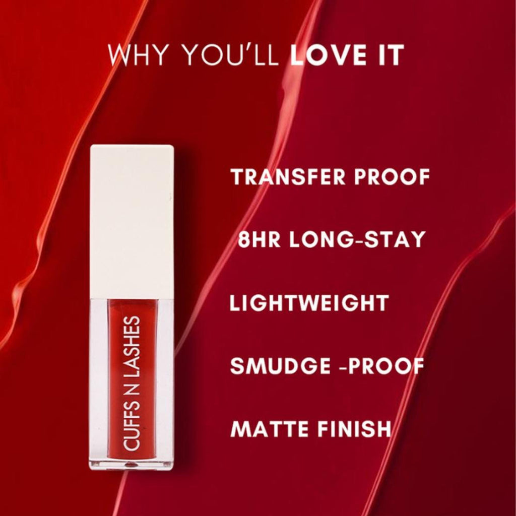 CUFFS N LASHES Matte Liquid Lipstick - 18 Luxe | Grocsy
