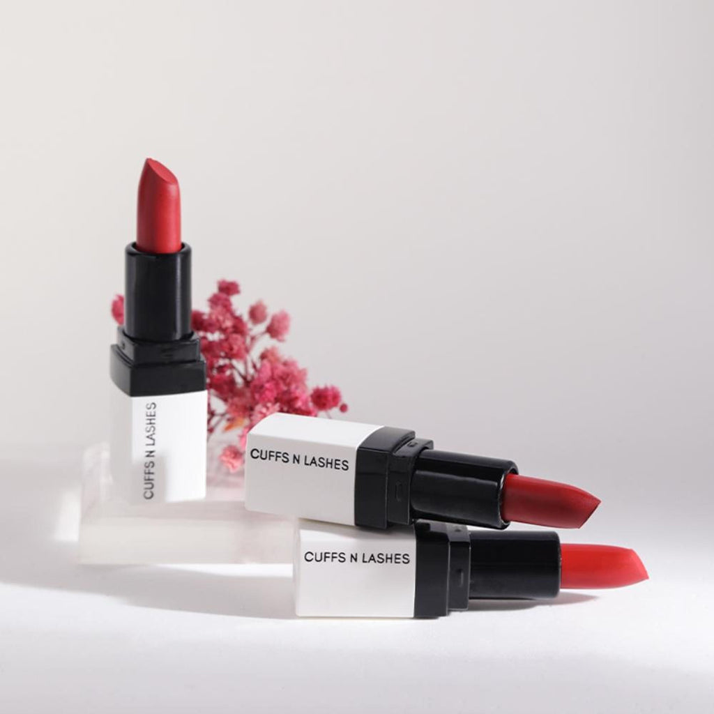 CUFFS N LASHES Doodle Lipstick Set - Set 01 | Grocsy
