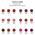CUFFS N LASHES Doodle Lipstick Set - Set 04 | Grocsy