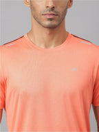Alcis Round Neck Slim Fit Anti-Static T-Shirt | Grocsy