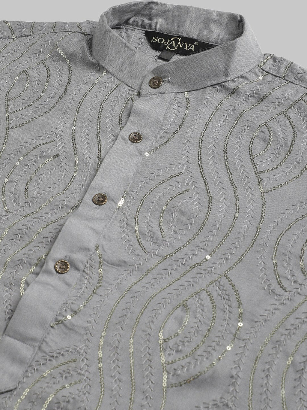 Sojanya Regular Pure Cotton Kurta With Churidar | Grocsy