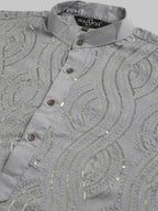 Sojanya Regular Pure Cotton Kurta With Churidar | Grocsy