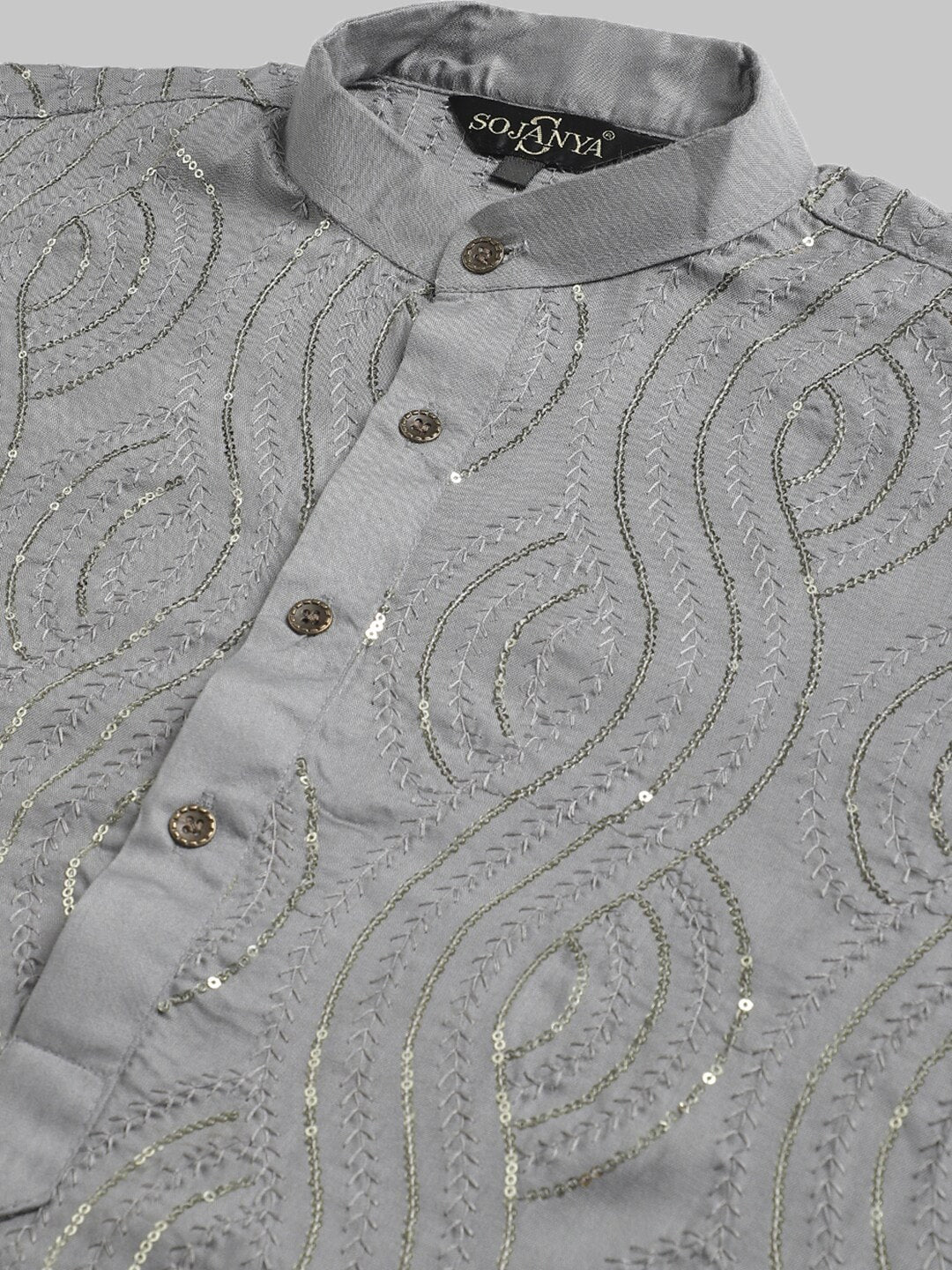 Sojanya Regular Pure Cotton Kurta With Churidar | Grocsy