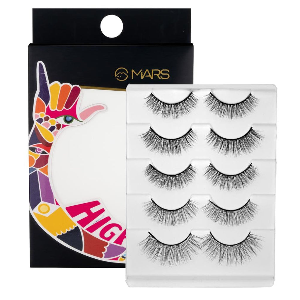 MARS Cosmetics Highlash False Eyelashes Set - 03 Natural Dramatic | Grocsy