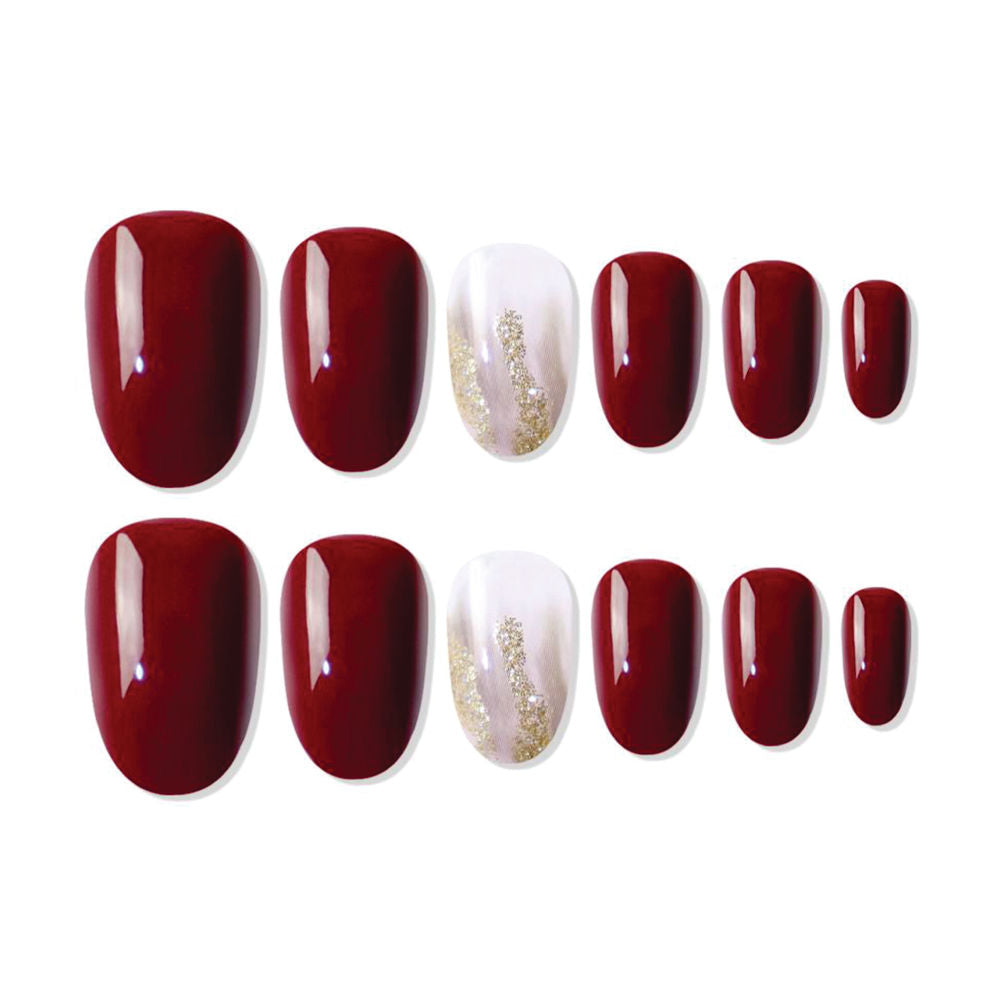 Shills Professional Reusable Press On Nails Oval - SPN706 | Grocsy