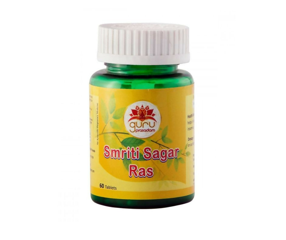 Guru Prasadam Smriti Sagar Ras Tablets | Grocsy